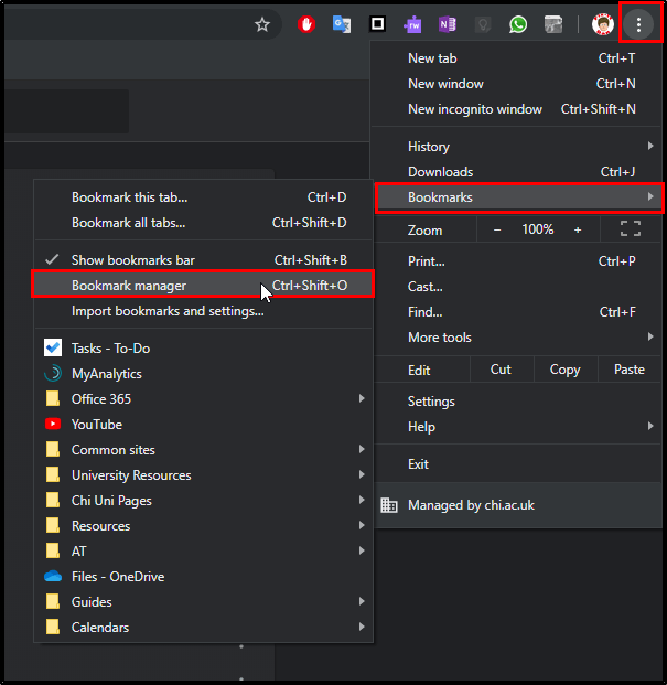 How to create bookmarks/favourites in your browser Support and